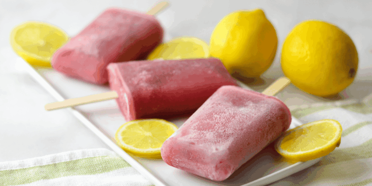 lemonade popsicles