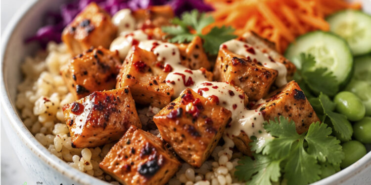High-Protein Spicy Salmon Rice Bowls (Ready in 30 Minutes)