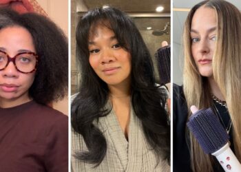 We Tested Dyson's Airsmooth on 4 Different Hair Types