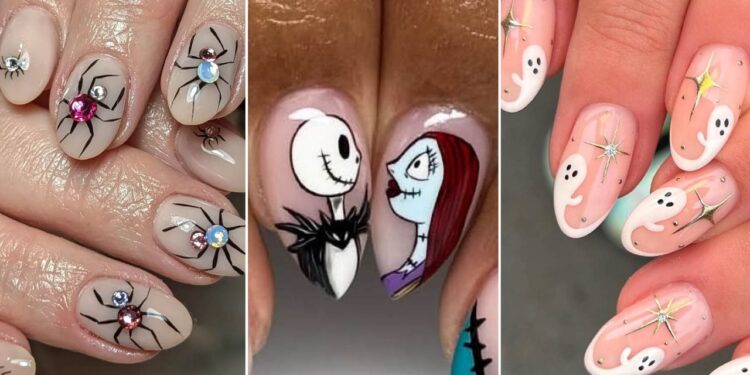 33 Halloween Nail Art Ideas That Are Equal Parts Eerie and Cute